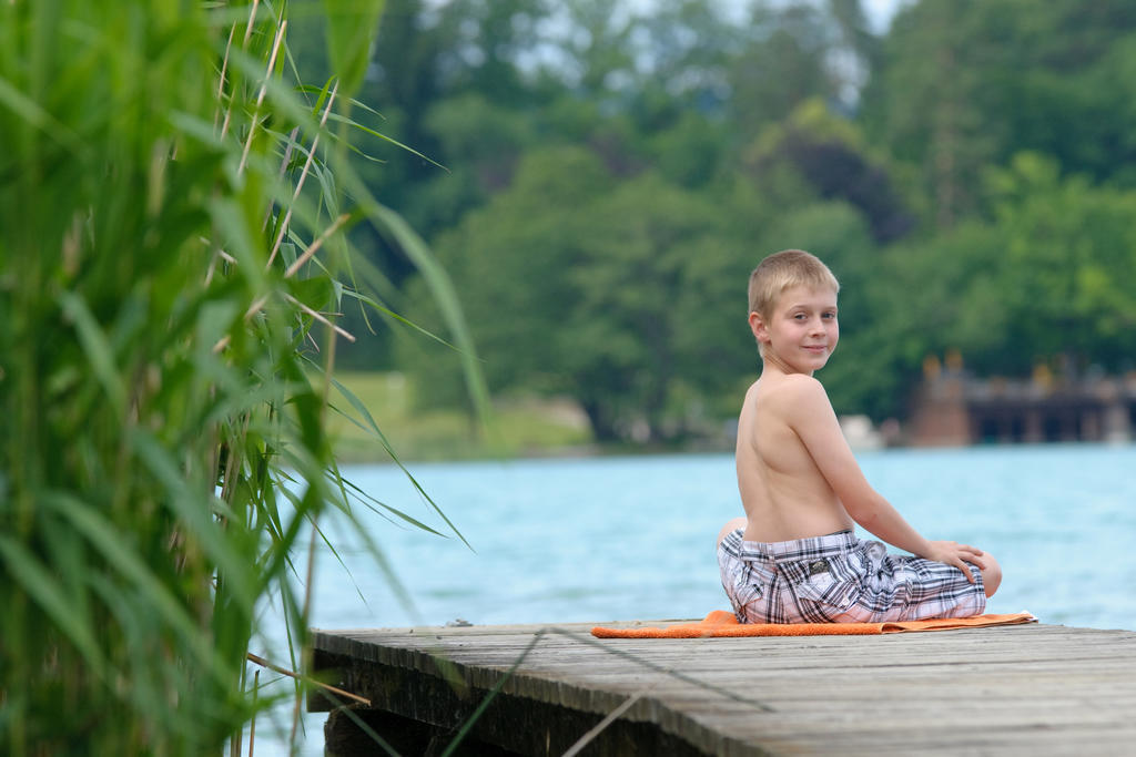 Hubertushof Hotell Latschach ober dem Faakersee Exteriör bild